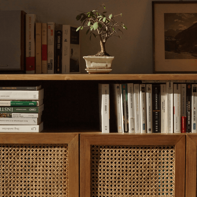 Commode en cannage (sur commande)