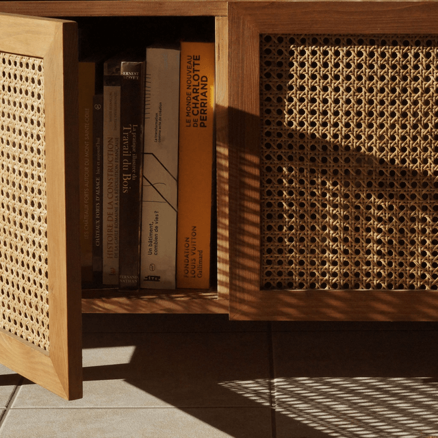 Commode en cannage (sur commande)
